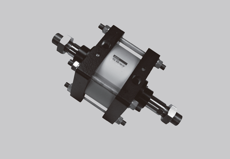 PSL W大型气缸标准型,复动,单杆(无润滑,低油...
